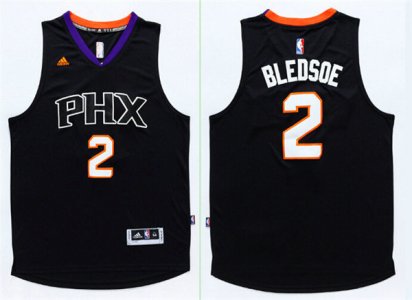 Maillot De Basket Phoenix Suns Eric Bledsoe 2 2015-16 Season New All Noir